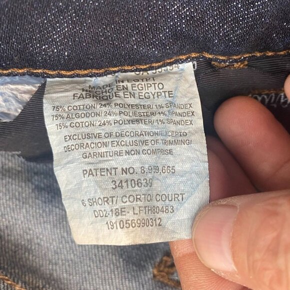 Lee Women Jeans Size 6 Short Regular Fit Straight Leg Mid Rise Blue Denim Casual - Picture 4 of 16